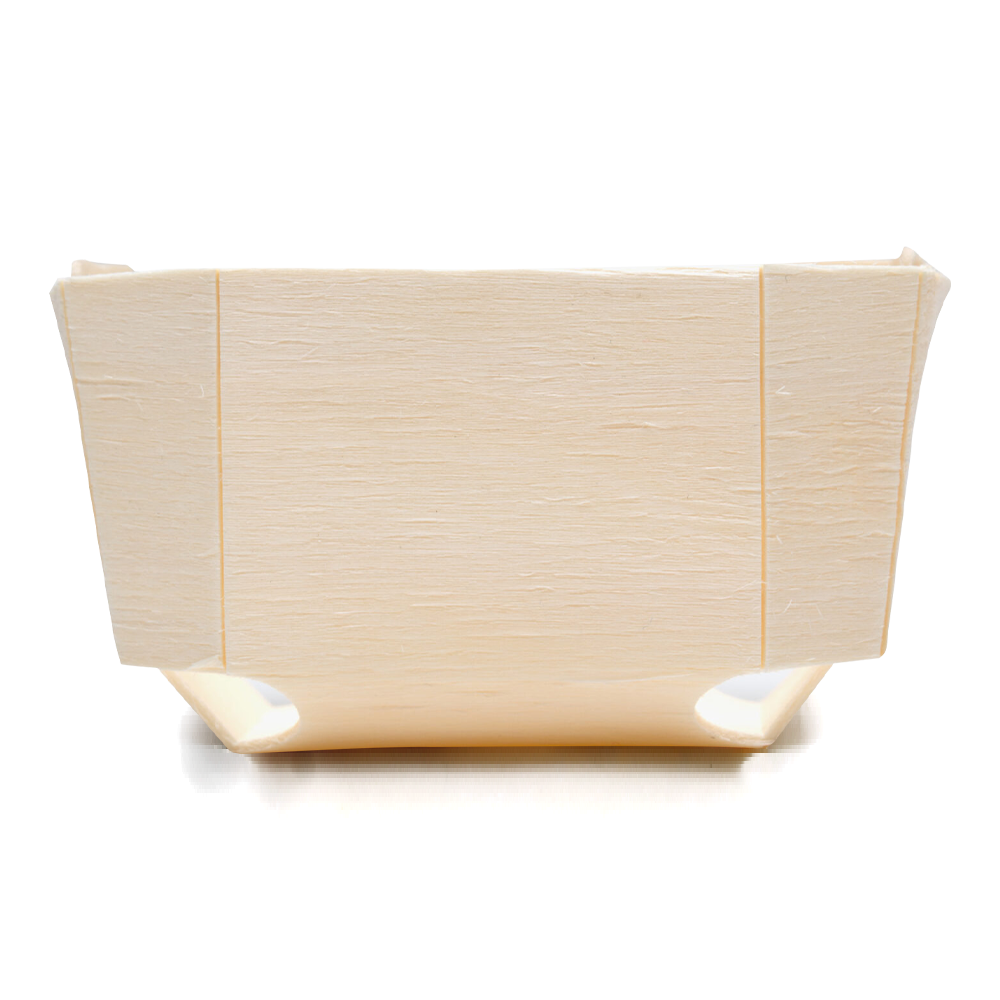 BARONNET+TINY Wooden Baking Molds With Paper Liners - Pack Of 8pcs