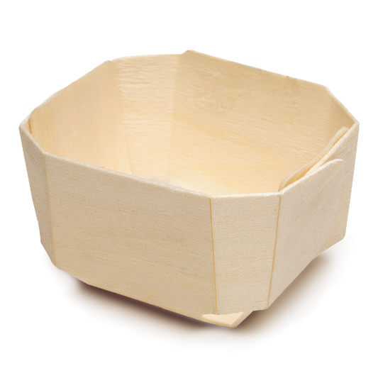 TINY Wooden Baking Molds With Paper Liners