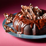 Dark Chocolate flavour topping, Callebaut Belgium Desserts
