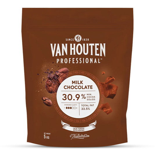 Milk Chocolate Couverture, 30.9% Min Cocoa - 5Kg Coins