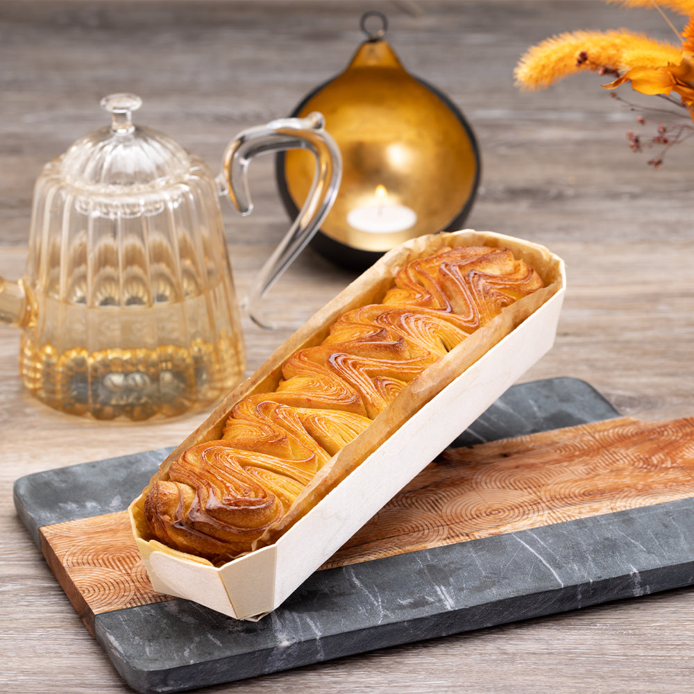 VICOMTE Wooden Baking Molds With Paper Liners Dessert