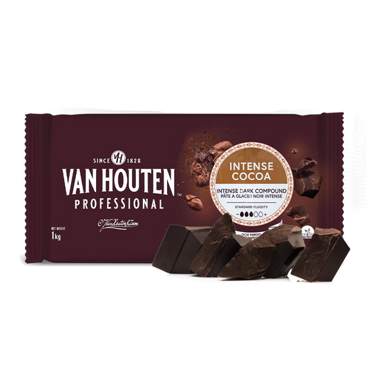 Dark Chocolate Compound block