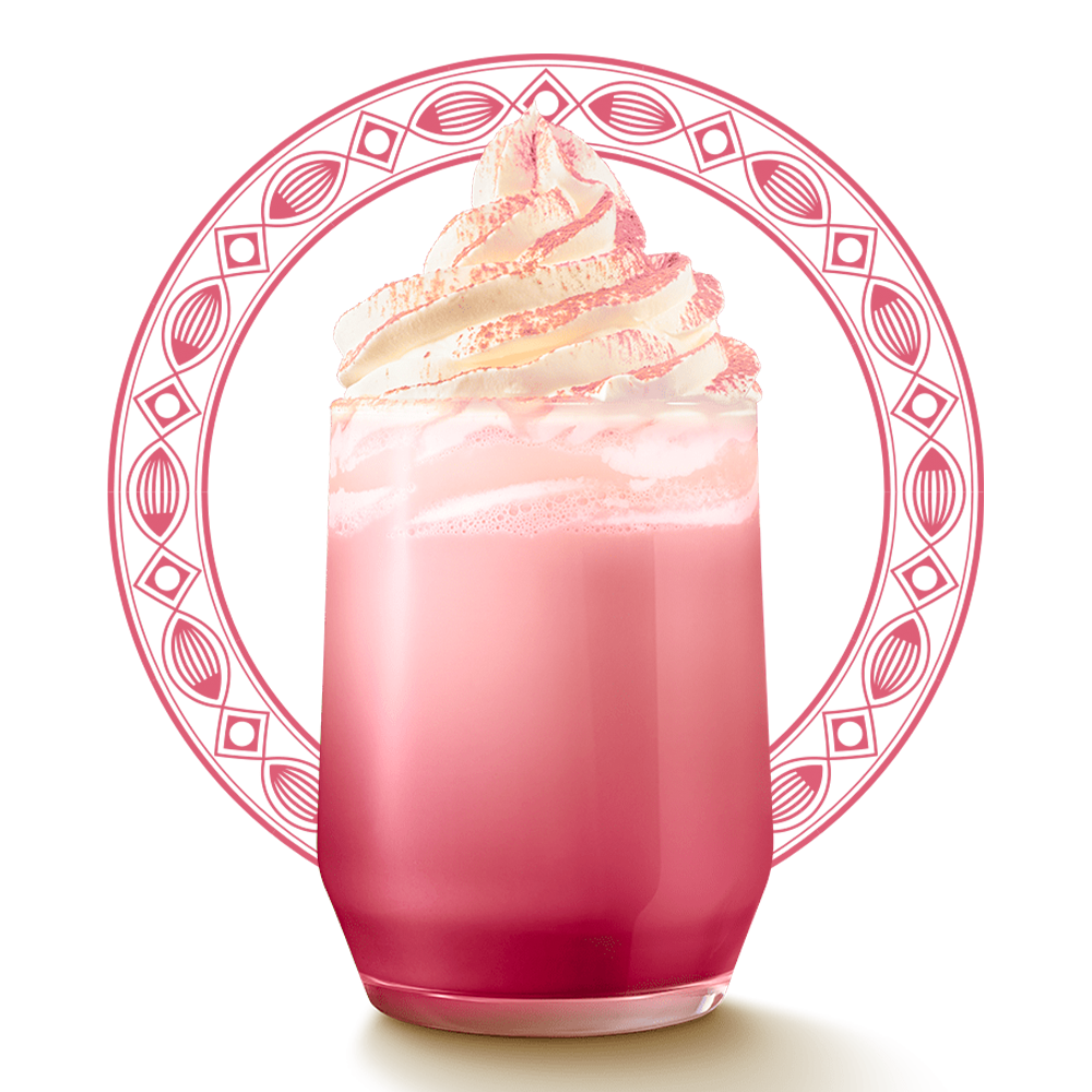 Van Houten Ground Ruby Chocolate For Drink