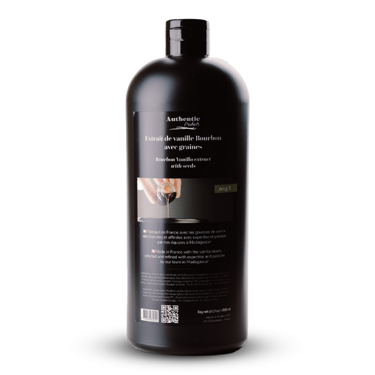 Vanilla Extract With Seeds (Concentration: 200g/L) - 500ml