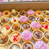 Frozen Vanilla Round tart shells coated with butter - Small Desserts