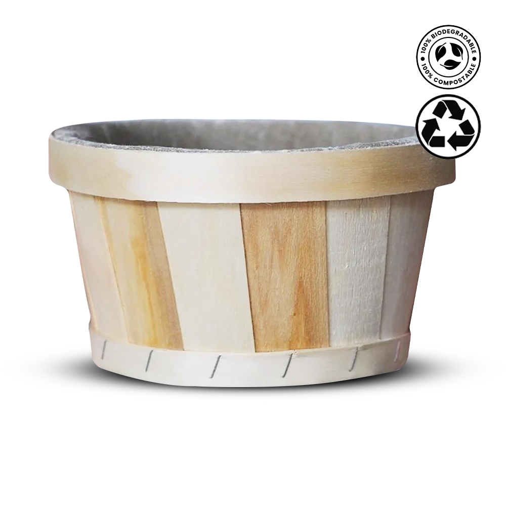 Wooden Bread Basket Medium POUSSE 23