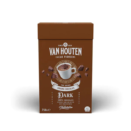 VAN HOUTEN dark DRINKING CHOCOLATE