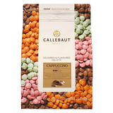 Cappuccino chocolate 30.8%, speciality chocolate, Callebaut Belgium, 2.5 kg coins, callets