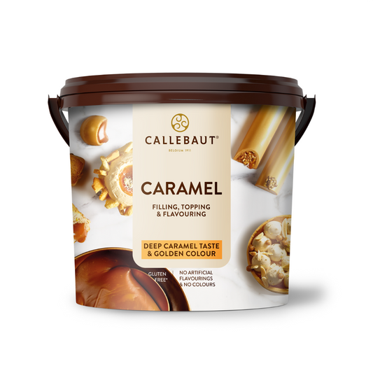 Callebaut Belgium, Caramel filling, water based-5kg bucket