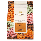 Caramel chocolate 31.1%, speciality chocolate, Callebaut Belgium, 2.5 kg coins, callets