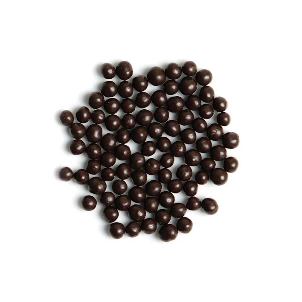 Crispearls Dark, Crispy Cereals Coated with 70% Dark Chocolate, Callebaut Belgium, 800 gr bag