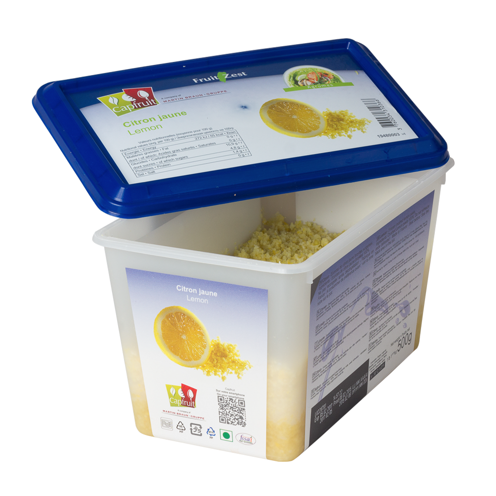Lemon Frozen Fruit'Zest - 500gr Tub