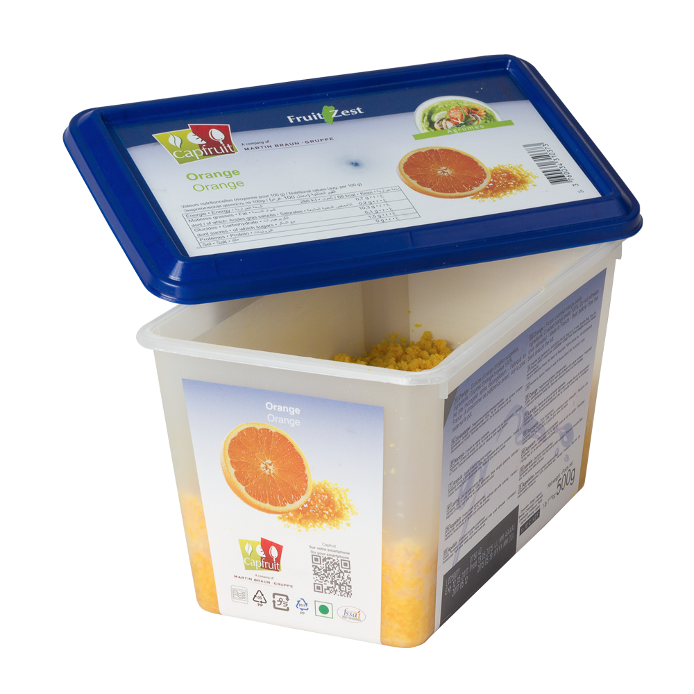 Orange Frozen Fruit'Zest - 500gr Tub – EMF Boutik