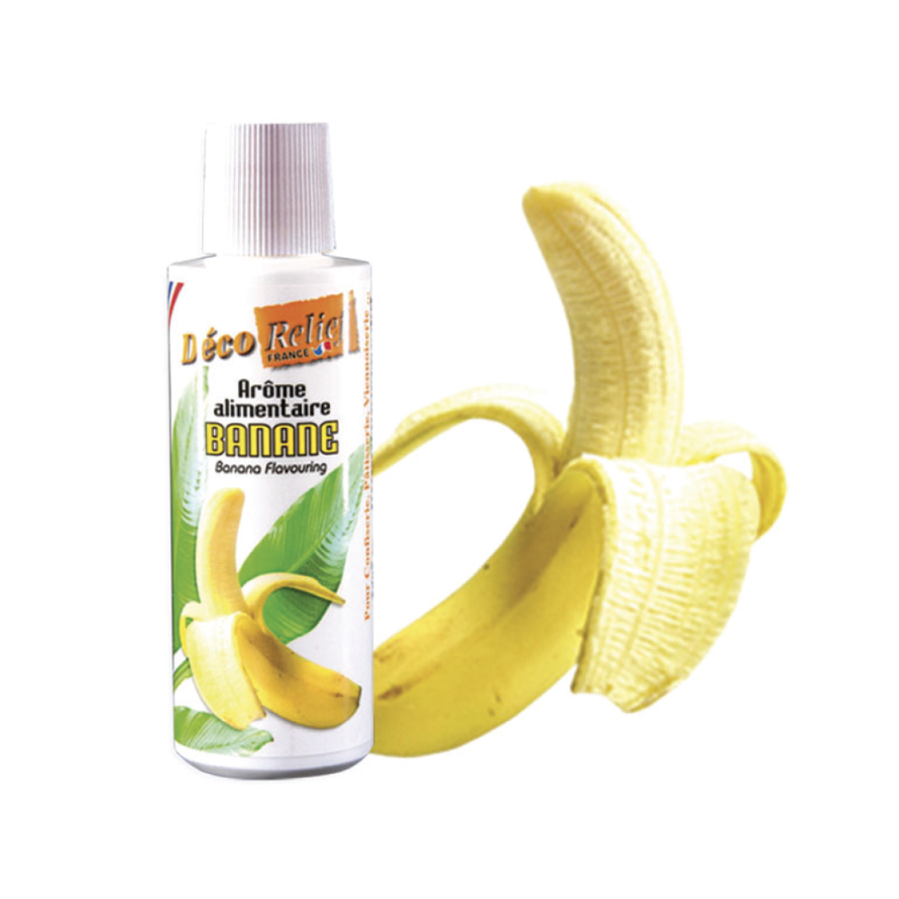 Deco Relief (France), Concentrated Aroma BANANA - 125ml bottle