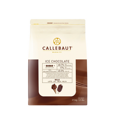 Callebaut Belgium, Ice milk chocolate,40.7% 2.5kg coins