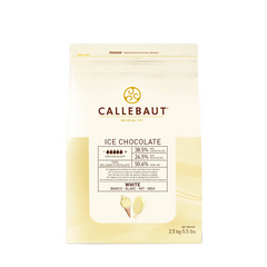 Callebaut Belgium, Ice White chocolate, 50.6%  2.5kg coins