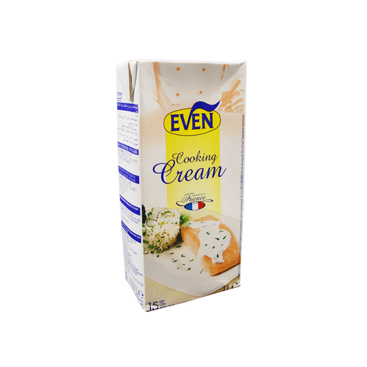 EVEN(france),Fresh UHT Cooking Cream 15% Fat - 1L Box