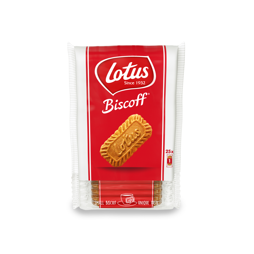 Lotus Biscoff Speculoos Biscuit- 25pcs Pack (156gr)