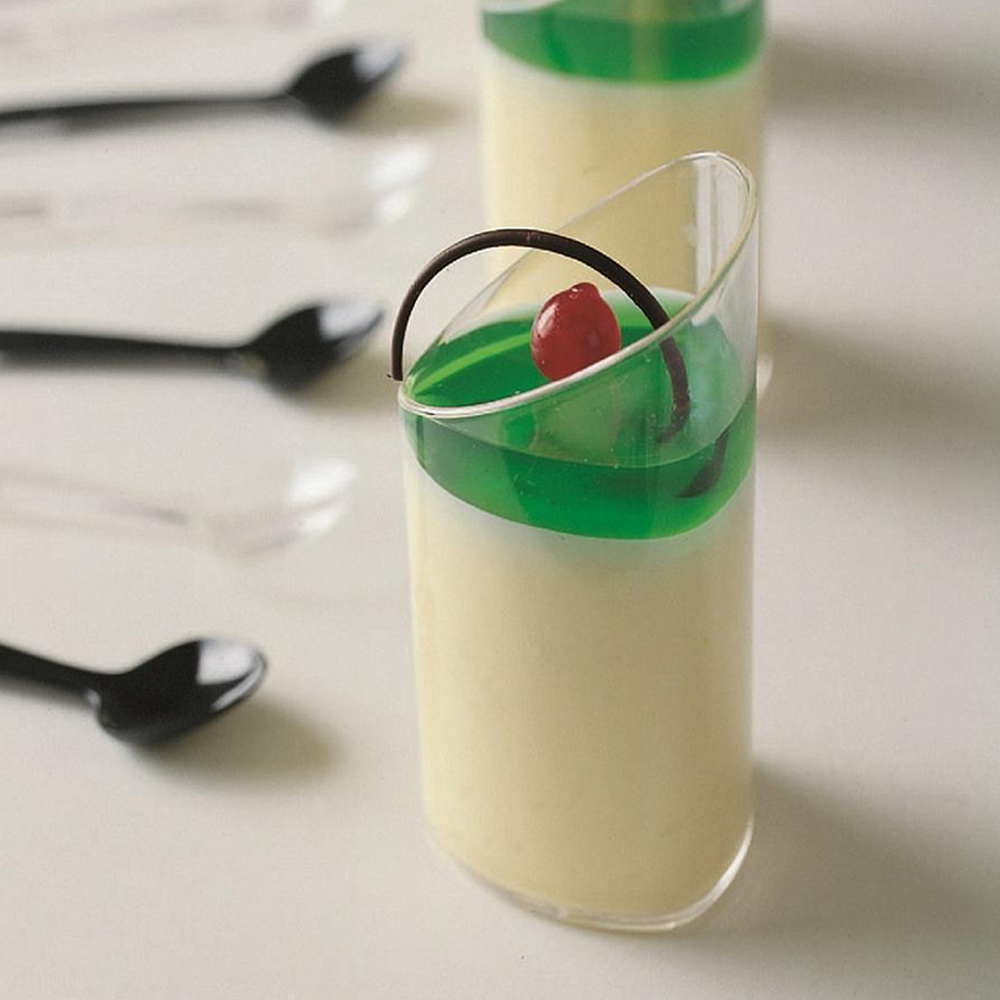 Martellato Transparent Polystyrene Cup 80 ml PMO08 Desserts