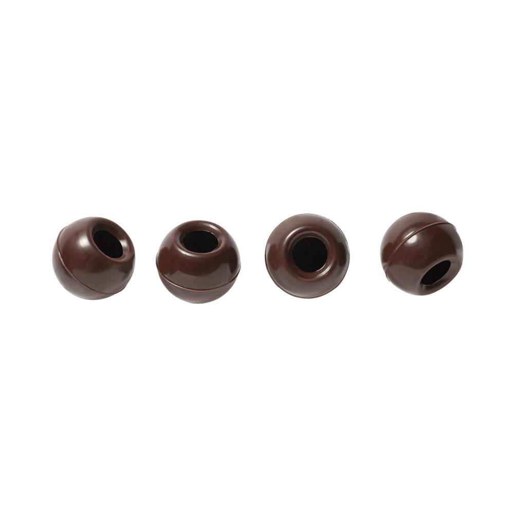 Chocolate TRUFFLE SHELLS - 504pcs Box (1.36kg)