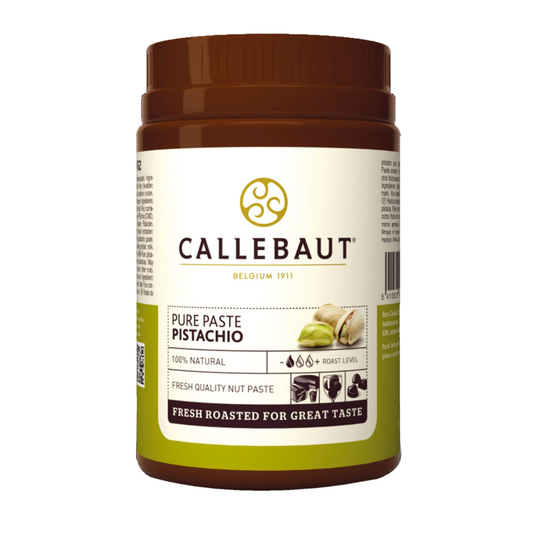 Callebaut Belgium, Pure 100% natural pistachio paste, nut based filling, 1 kg bucket