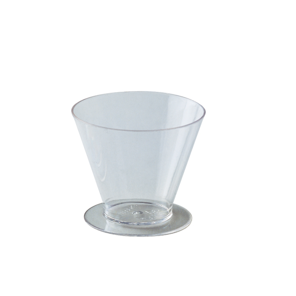 Martellato Transparent Polystyrene Cup PMOCO001 - 100pcs Pack