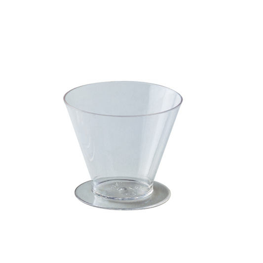 Martellato Transparent Polystyrene Cup PMOCO001 - 100pcs Pack