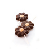 Silicon Mould "Daisy Pop" Set With Sticks