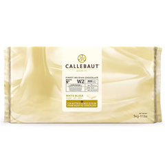  Callebaut Belgium, W2 White Chocolate 28%, 5kg Block