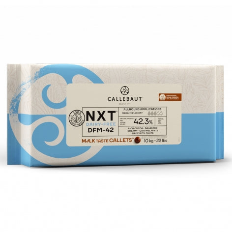 NXT Dairy-Free (Vegan) M_lk Chocolate Callets 42.3% - 10kg
